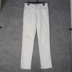 Vintage Todd Oldham Jeans Mens 30/34 White Straight Leg Denim Designer